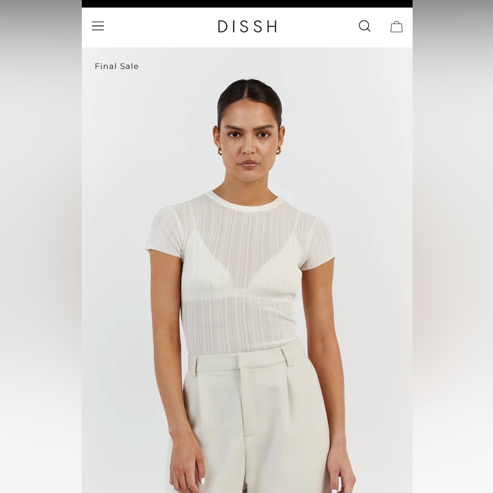 Dissh Harper tee🤍